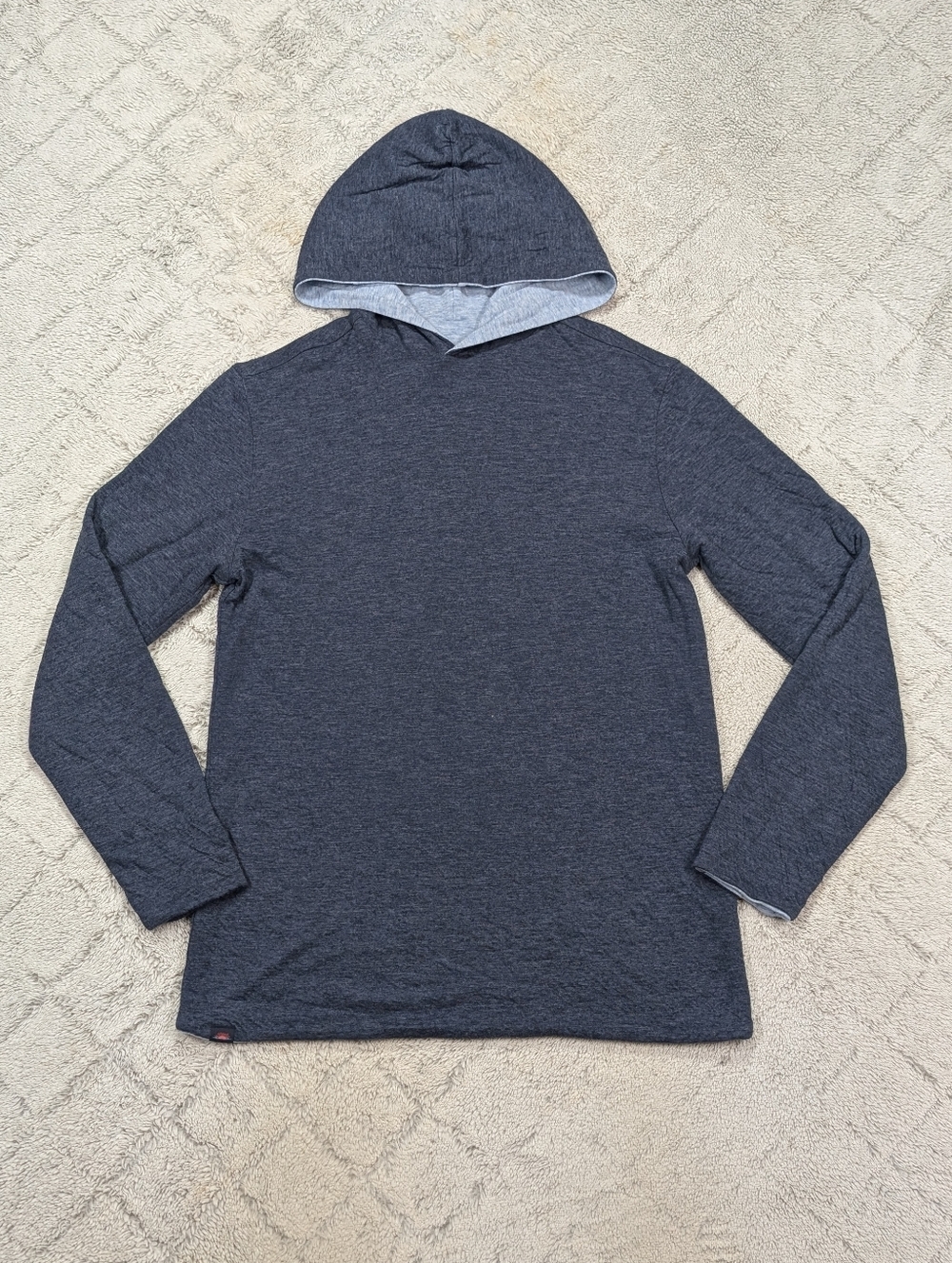 Faherty Hoodie Sweatshirt Mens S Blue Cloud Reversible Pullover Casual Soft